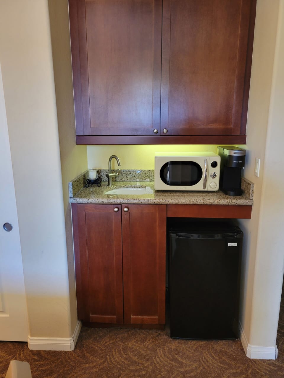 Casita wet bar