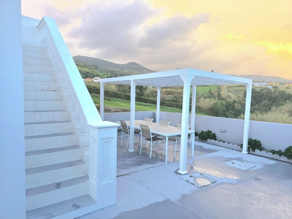 Outdoor dining area