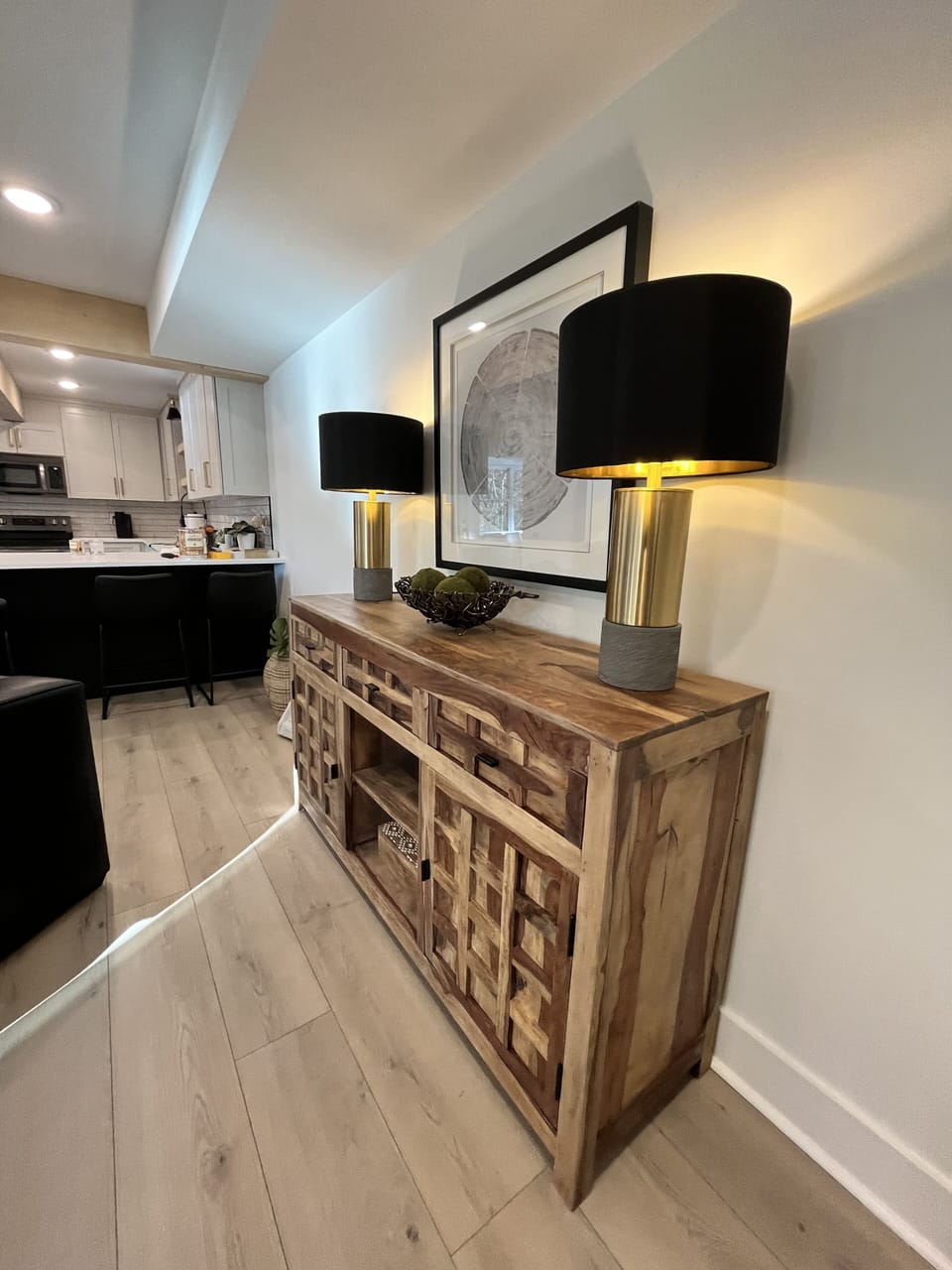 Buffett table filled with board games, cards, dominoes, etc. 