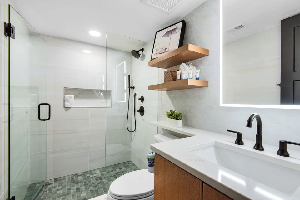 Master bathroom