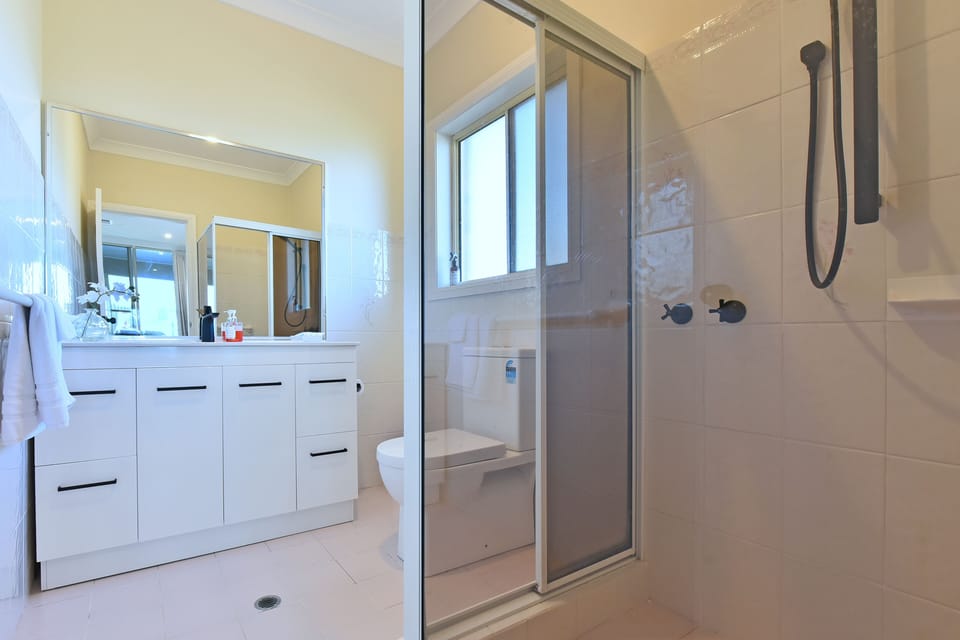 Enjoy the stylish and luxurious shower room.