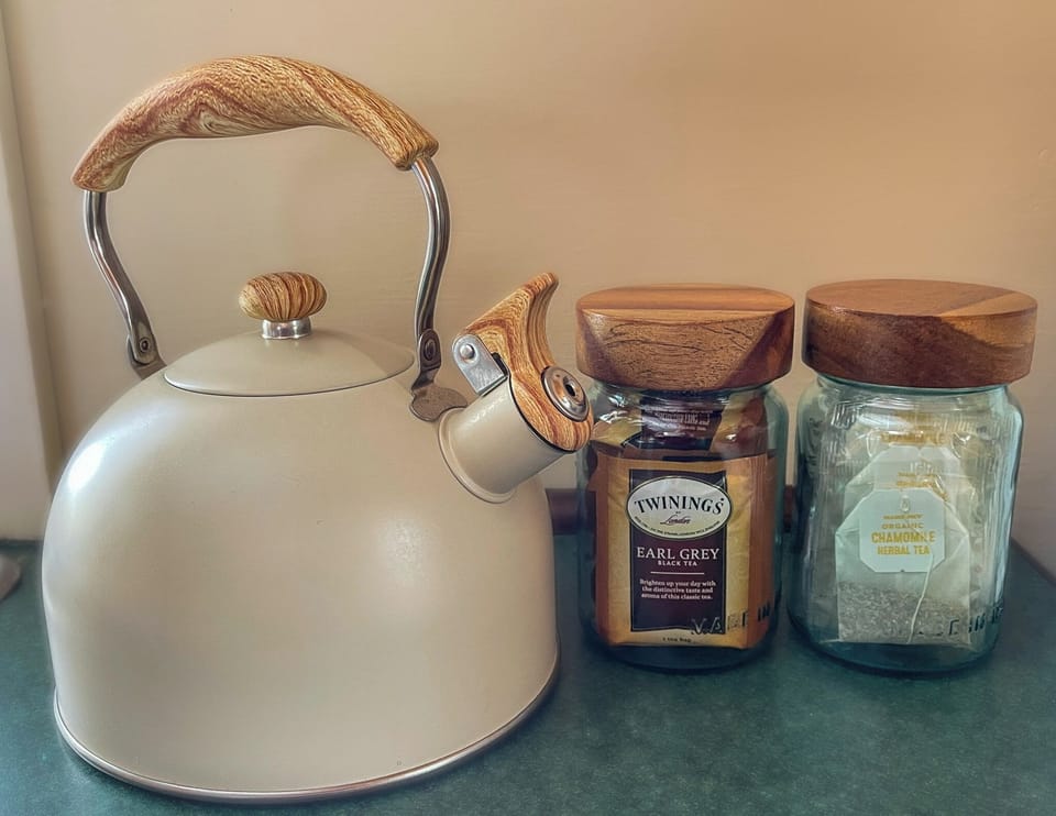 Be sure to enjoy a cup of tea while you are here.
