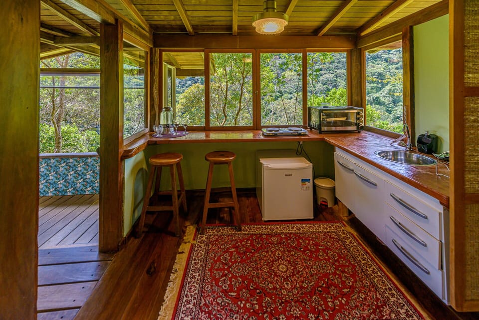 Premium Loft, Mountain View, Mountainside | Private kitchenette | Mini-fridge, stovetop, toaster oven, cookware/dishes/utensils