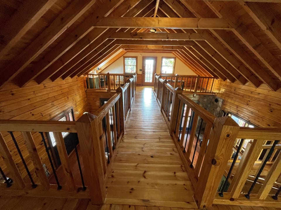 Bridge connecting Master bedroom with office and game/reading room