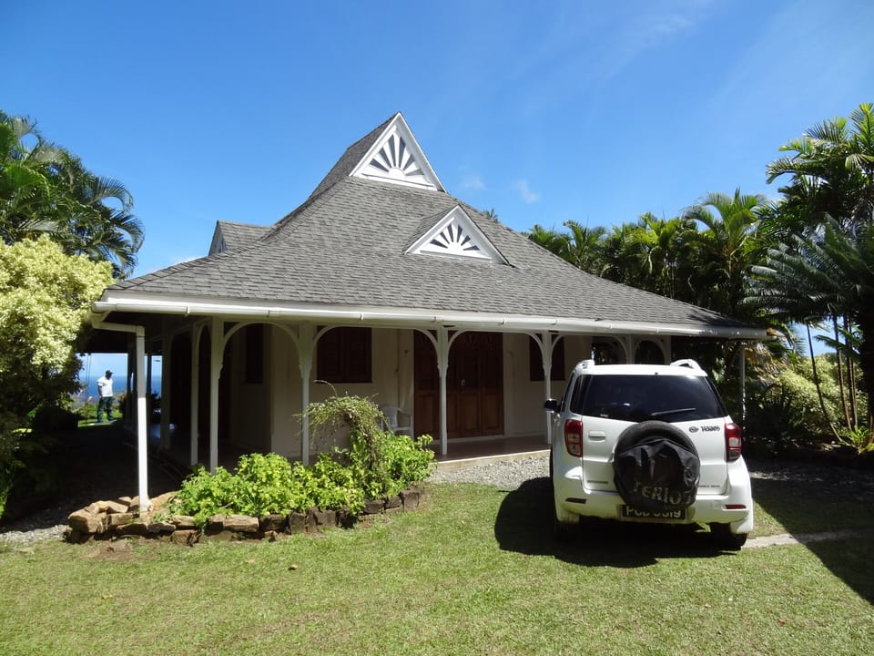 View from the front gate
