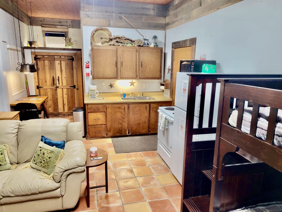 Downstairs Living and Kitchen and Dining Area