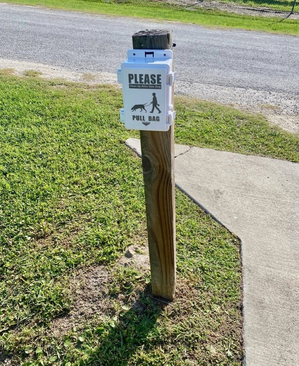 Please Clean up after your pooch