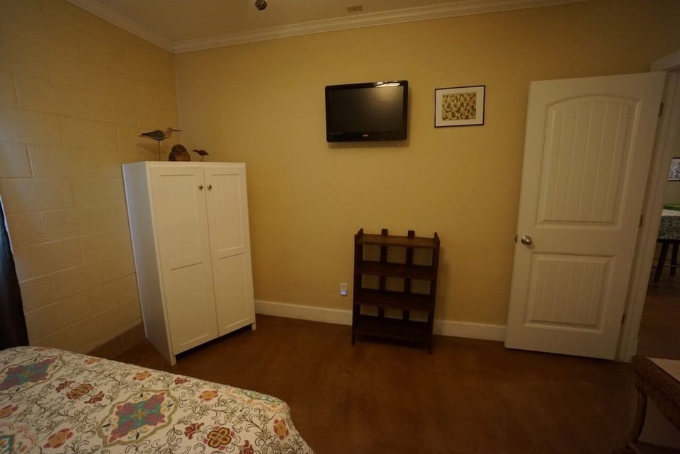 Bedroom 2 - Flat Screen TV and Hutch