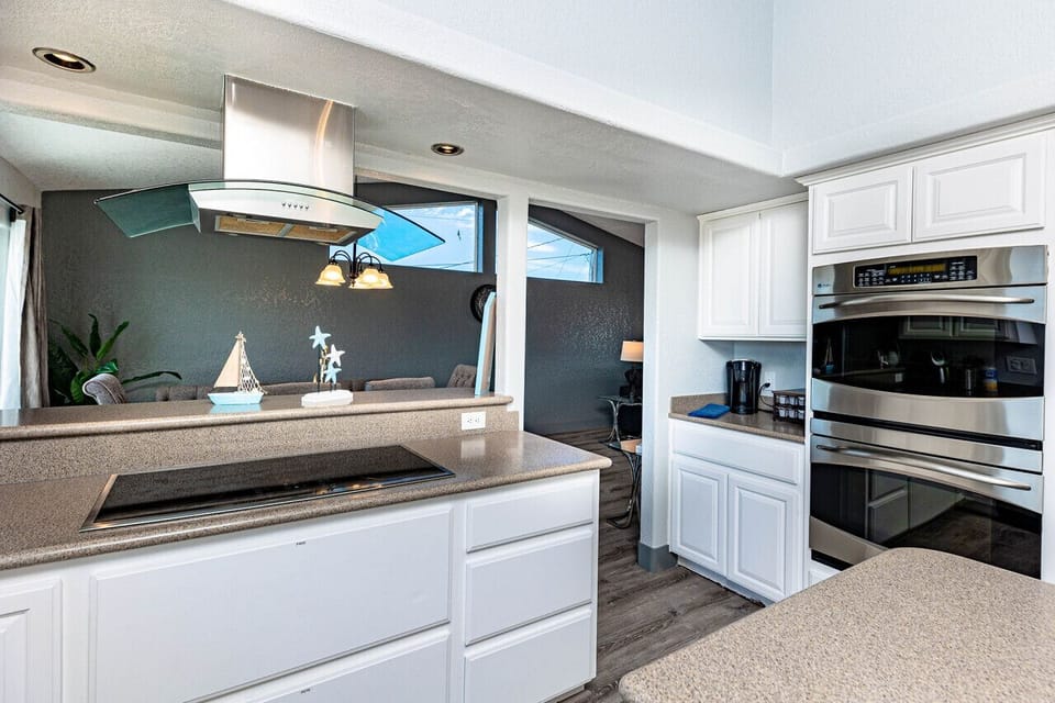 fully equipped kitchen for your cooking needs.