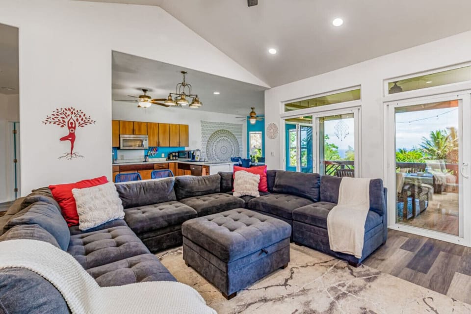 Plenty of seating to lounge and enjoy time together