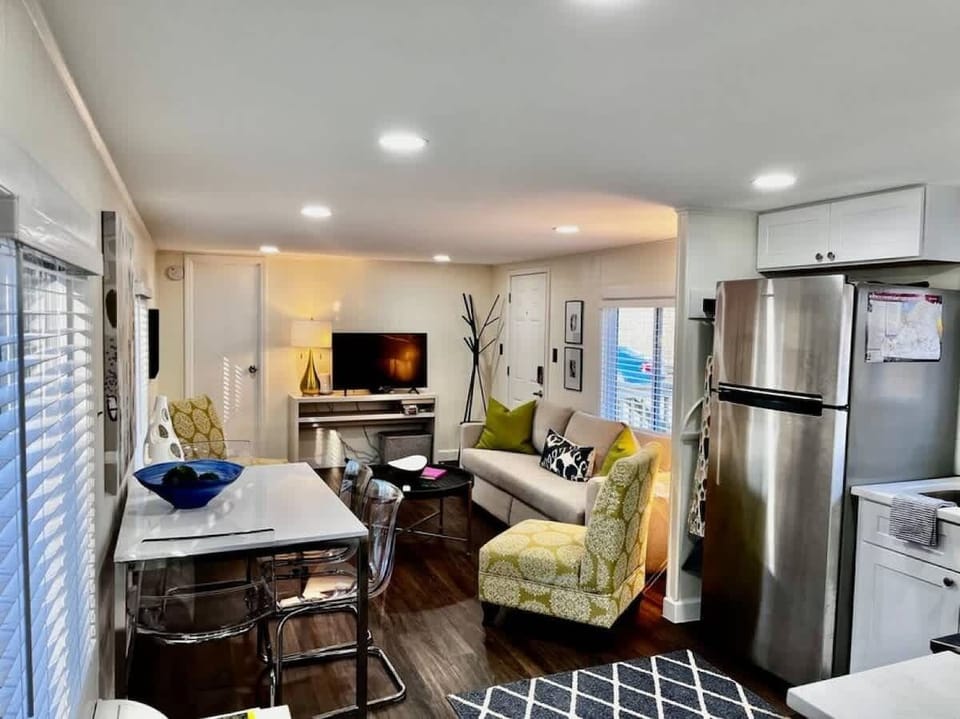Open concept - dining, kitchen and living space