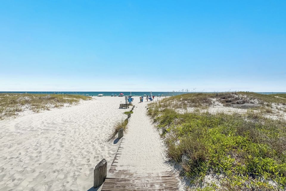 Easy beach access steps away—Sea La Vie keeps the Gulf within reach!