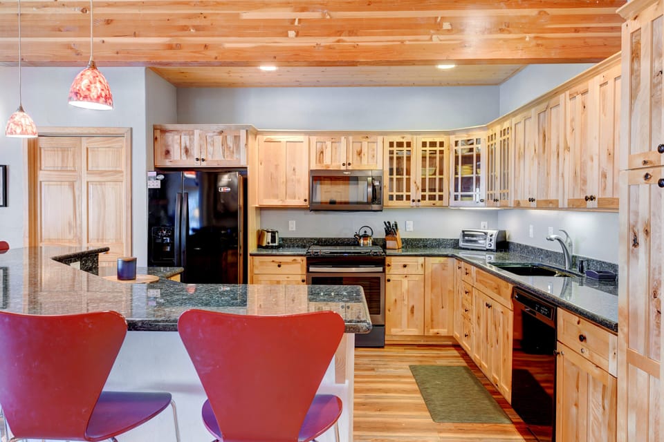 Kitchen Area with High End Appliances