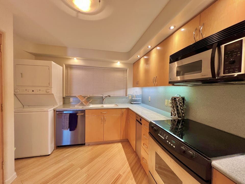 Washer and Dryer in unit for your convenience