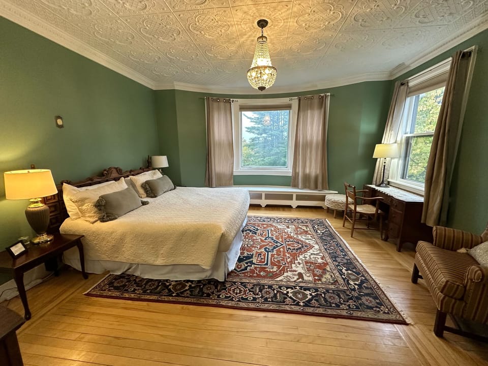 Historic Building, King, Shower | Memory foam beds, blackout drapes, iron/ironing board, free WiFi
