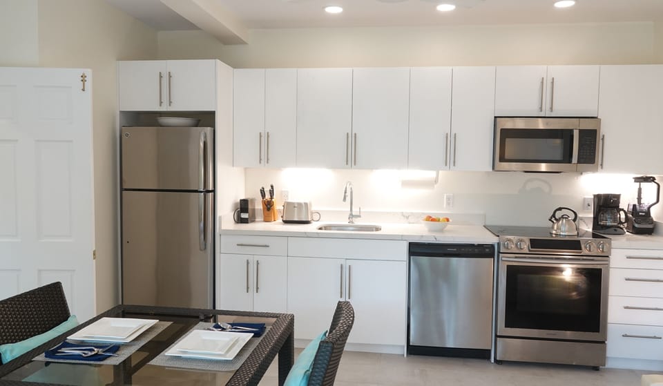 Comprehensive Kitchen Facilities with Ample Counter Space
