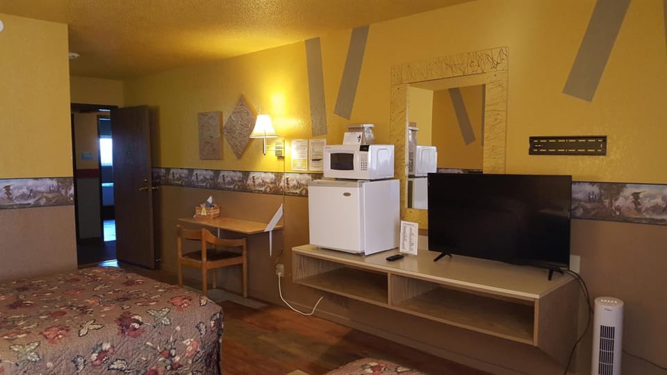 Standard Double Room, 2 Double Beds | Free WiFi, bed sheets, alarm clocks, wheelchair access