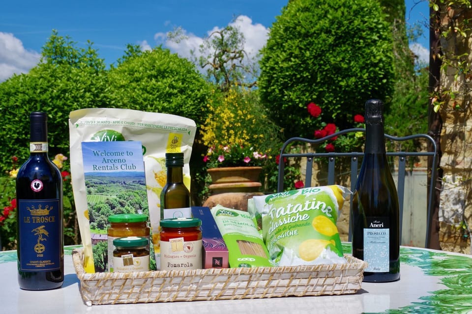The Arceno Rentals Club Welcome Basket