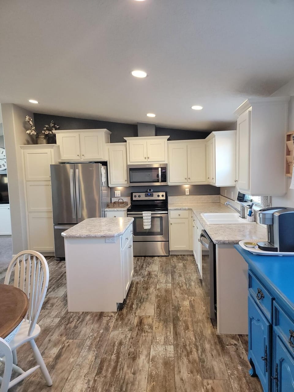 Kitchen is stocked- just bring the groceries!