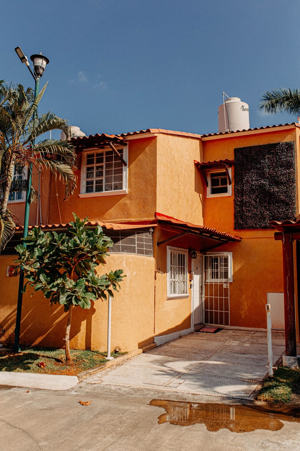 Front of house.