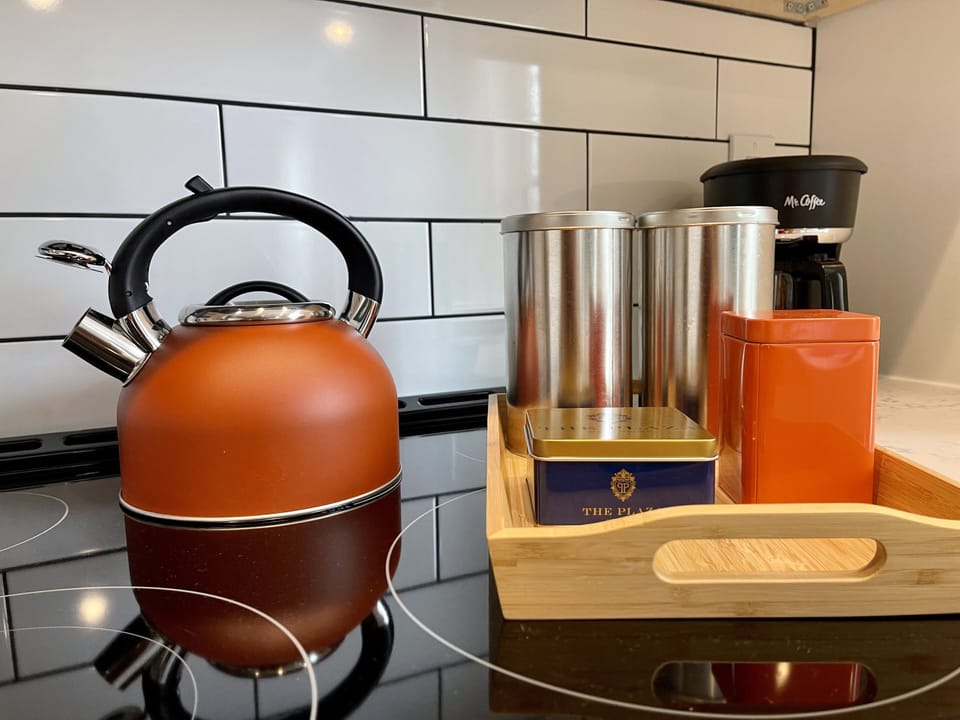 Coffee and tea are always available!