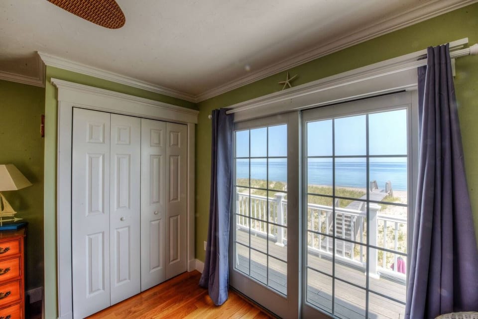 Bedroom Three - Two Twins - Second Floor with ocean views.