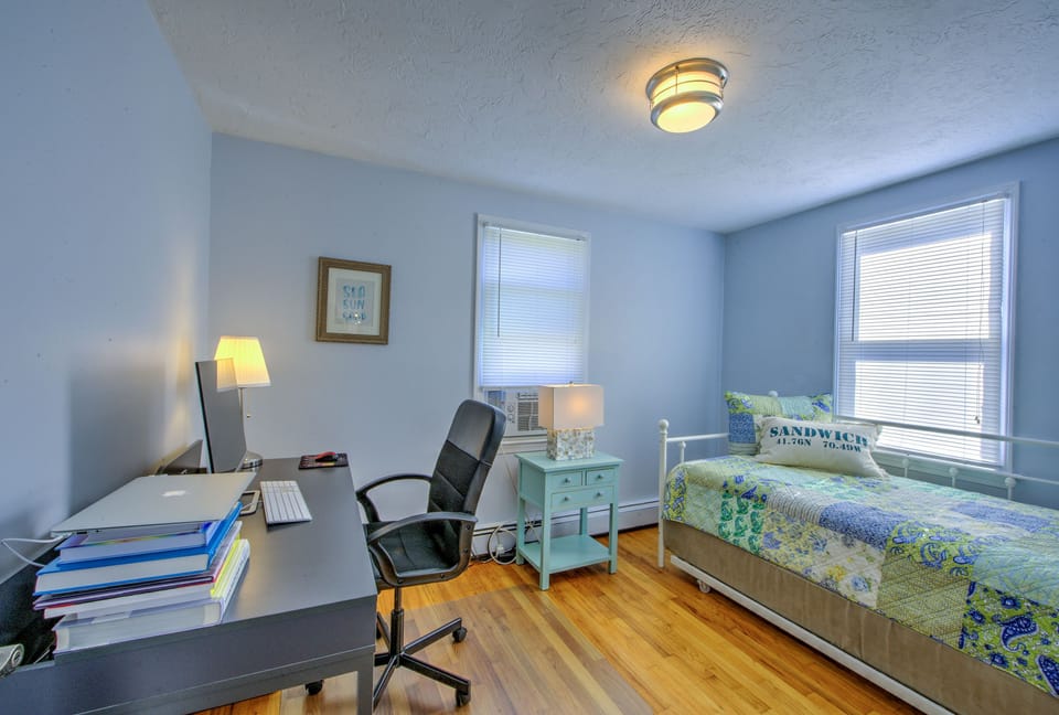 Bedroom four - Twin trundle beds - first floor with office.