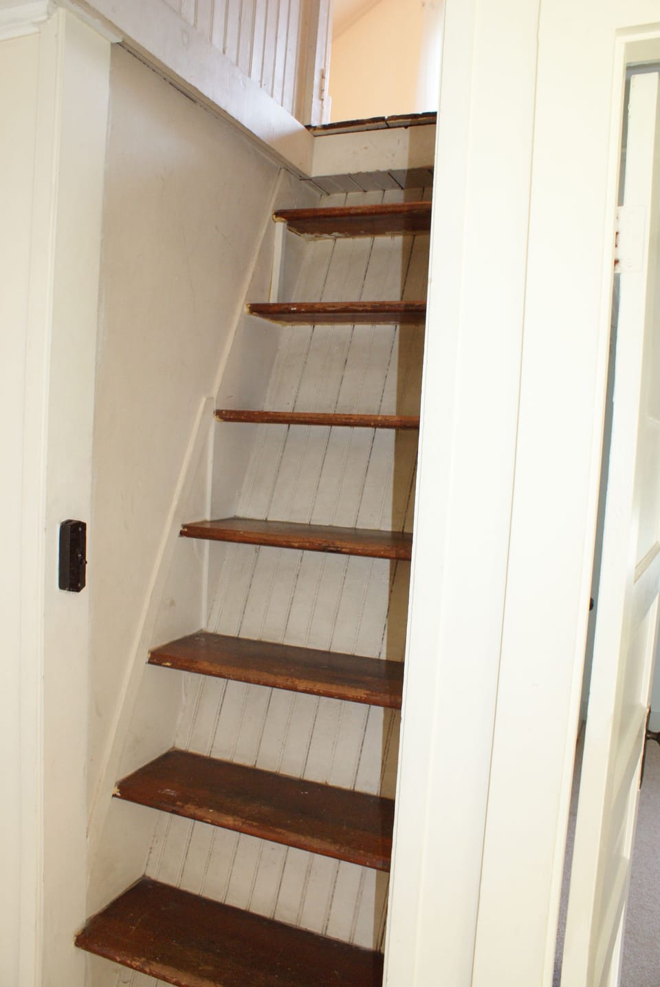 Steps to the 3rd floor bedroom