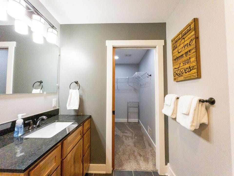 Master bathroom