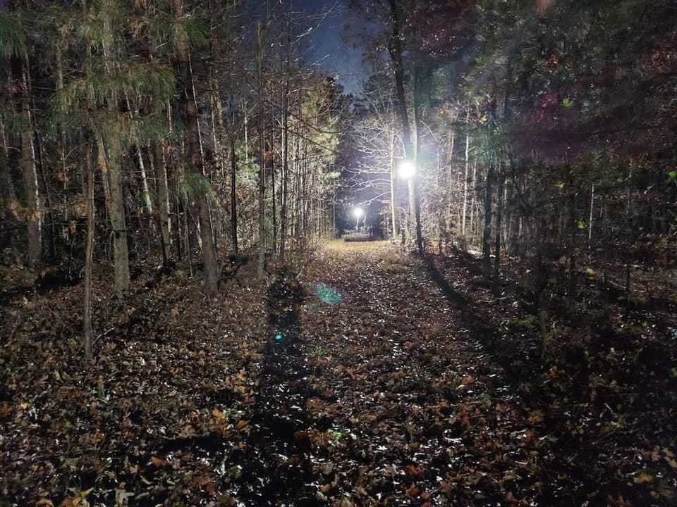 LIGHTED TRAIL