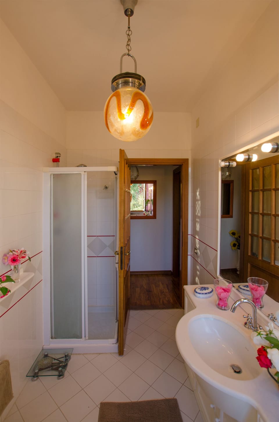 The bathroom