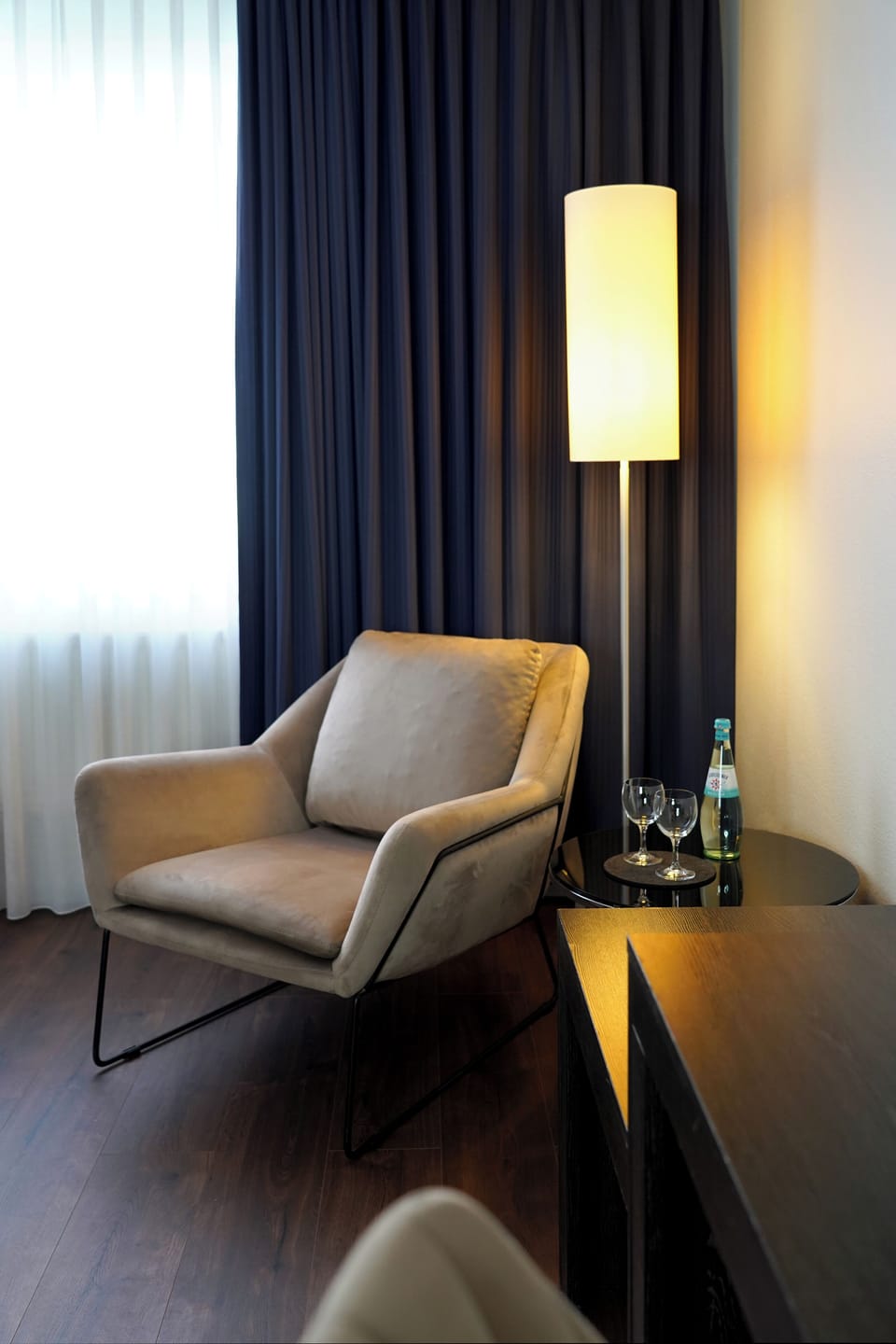 In-room safe, desk, iron/ironing board, free cribs/infant beds