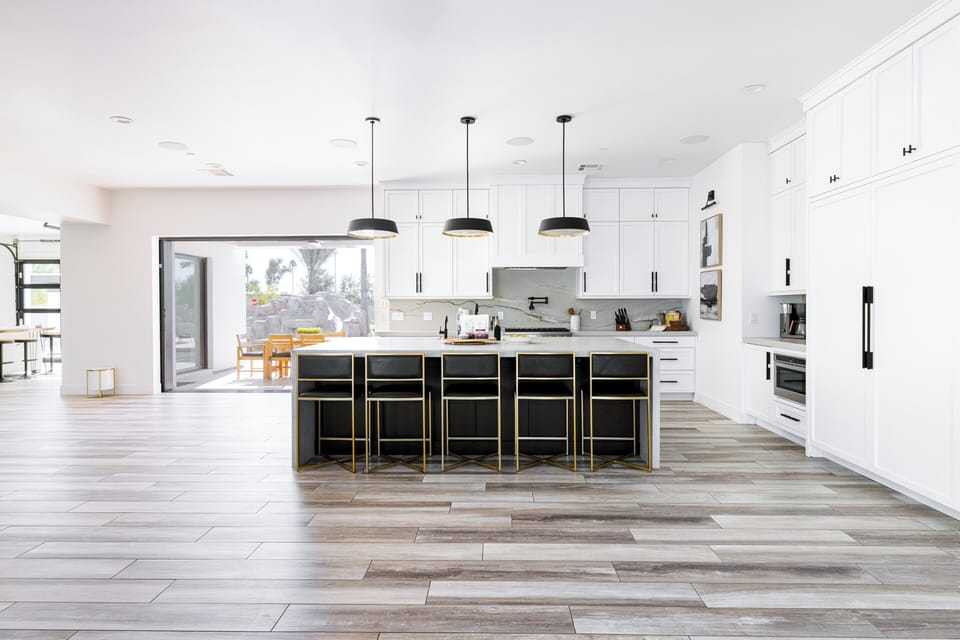 Large Kitchen Island for Entertaining