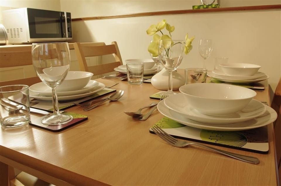 Well equipped kitchen at Jesmond Cottage in West Burton, Wensleydale in the Yorkshire Dales