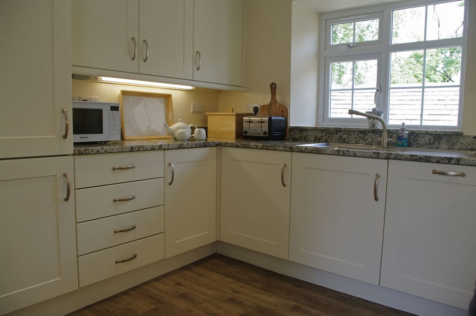 Kitchen at Hazelely Cottage in West Burton in Wensleydale in the Yorkshire Dales