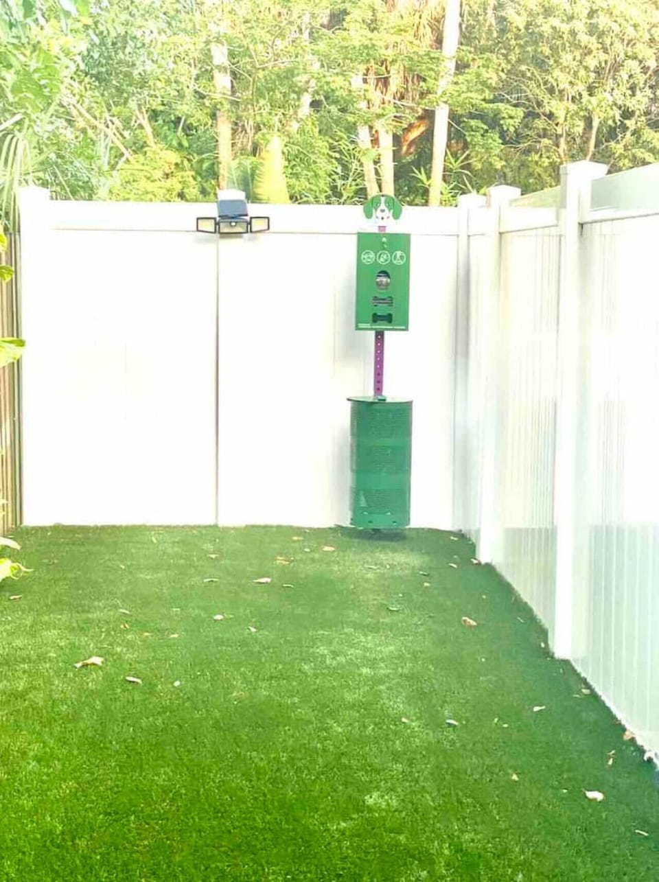 Onsite Fenced Dog Run