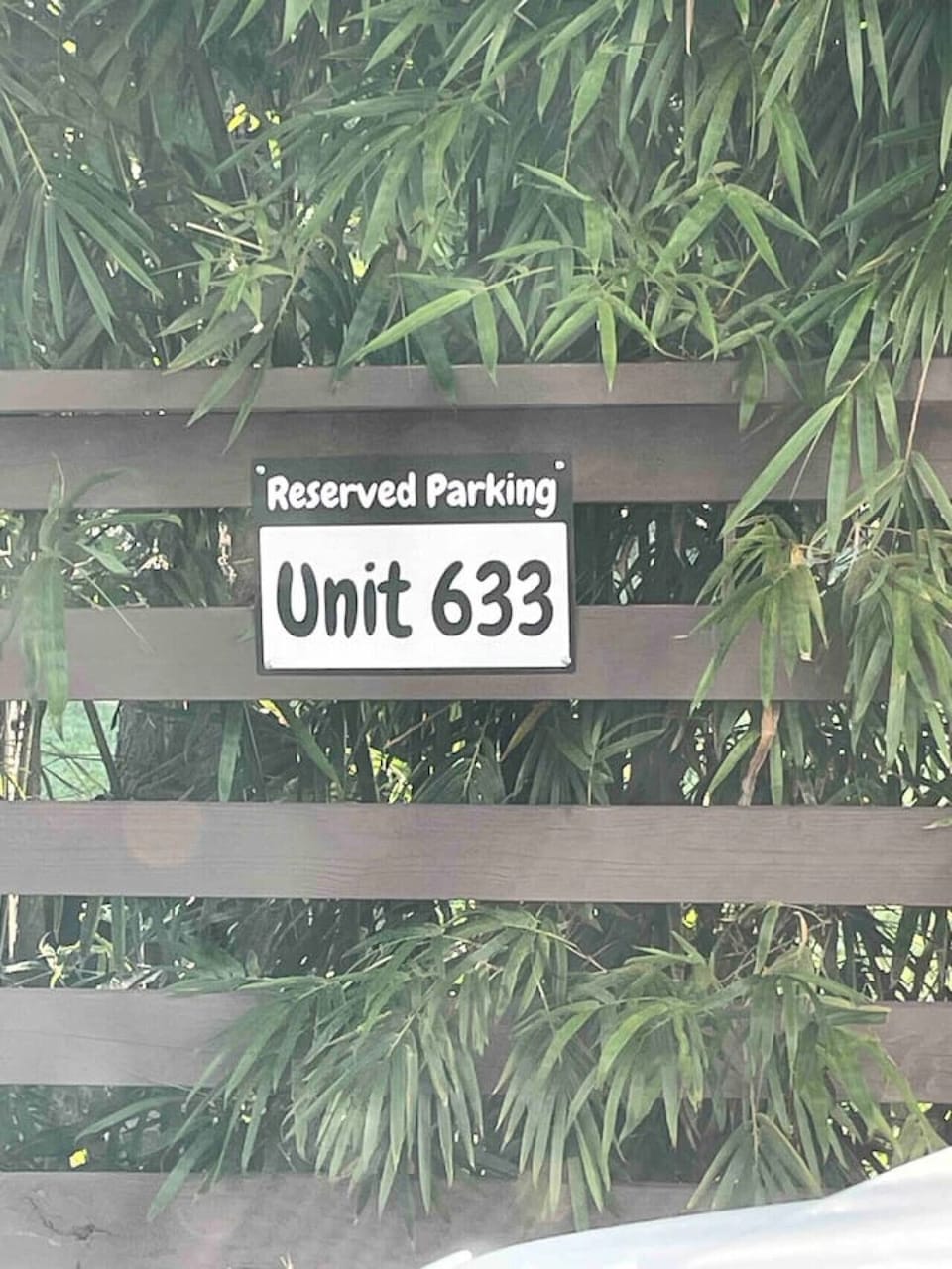 Reserved Parking Spot in privatge parking courtyard