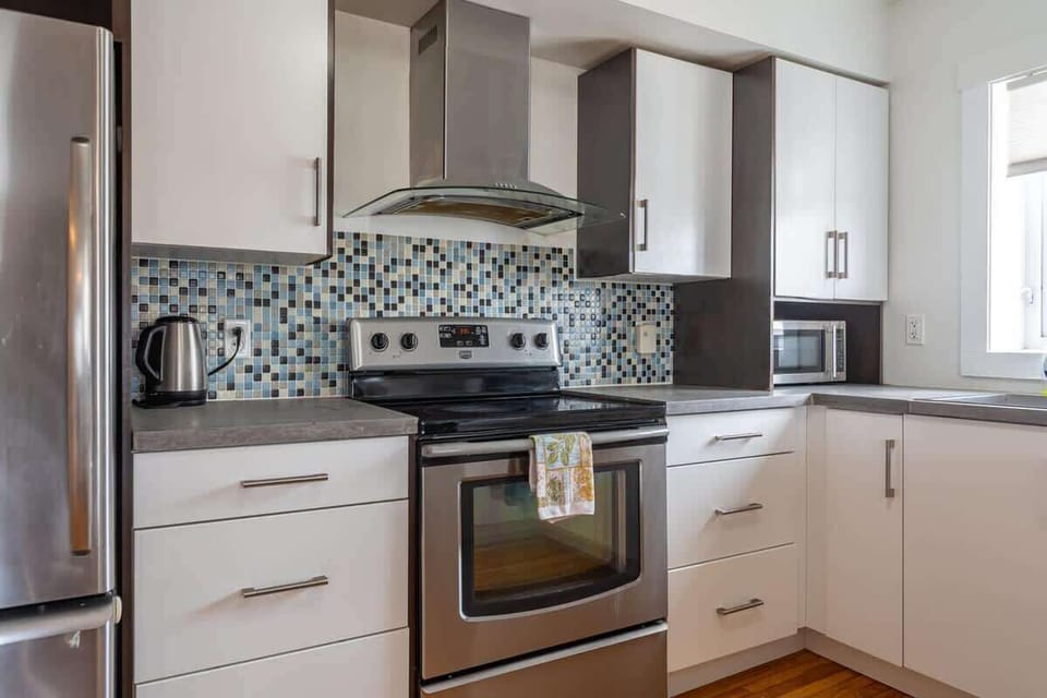 Perfect spot for cooking and enjoying your stay in comfort.