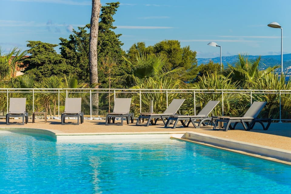 Relax and unwind around the seasonal outdoor pool.
