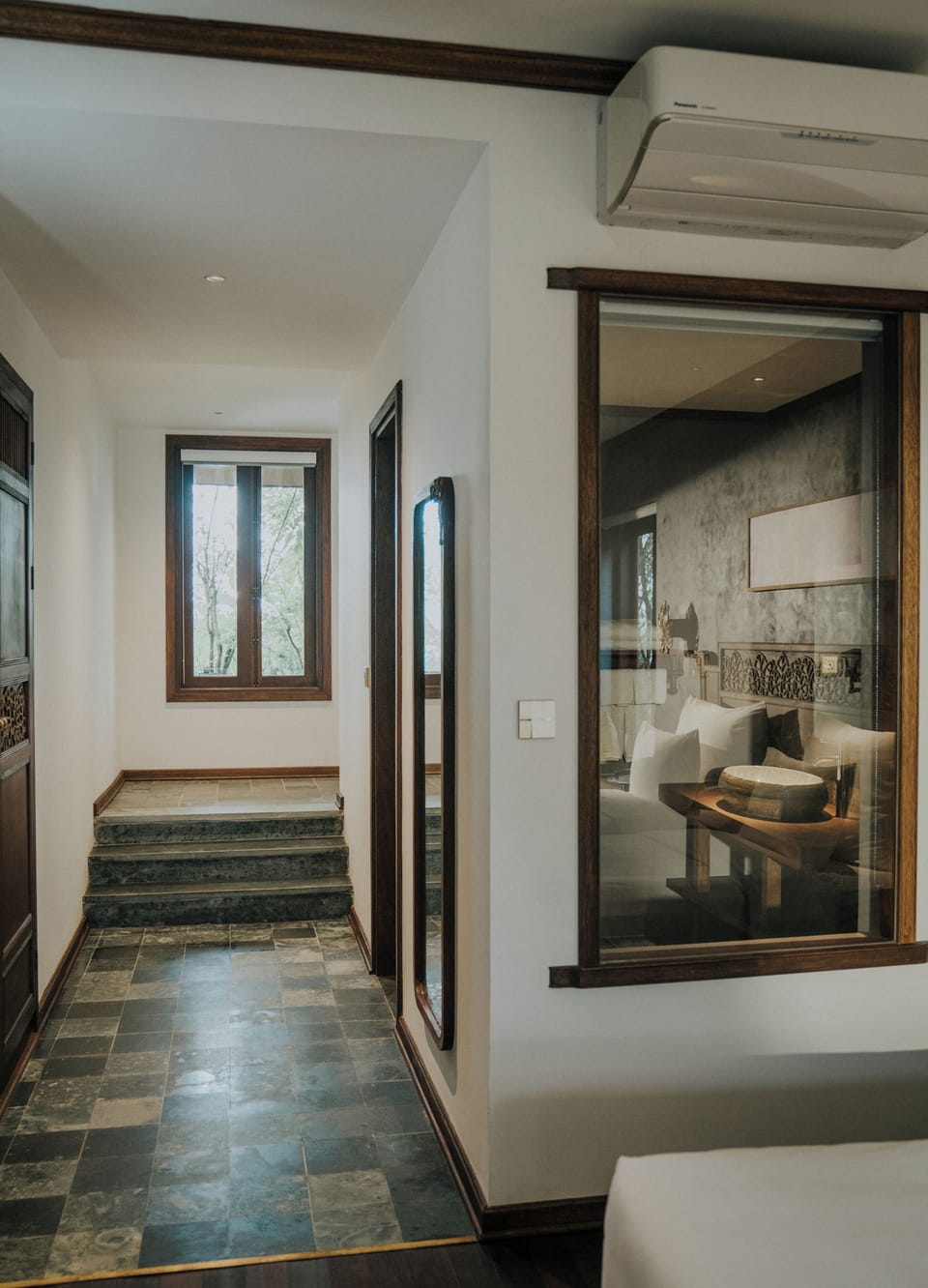 Deluxe Twin Forest View with Balcony | Bathroom | Separate tub and shower, deep soaking tub, hydromassage showerhead
