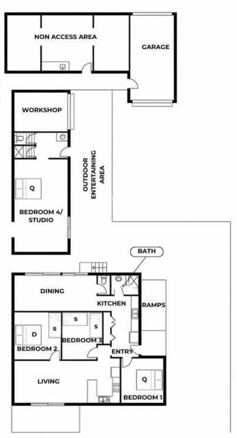 Absolute Beach | Floorplan