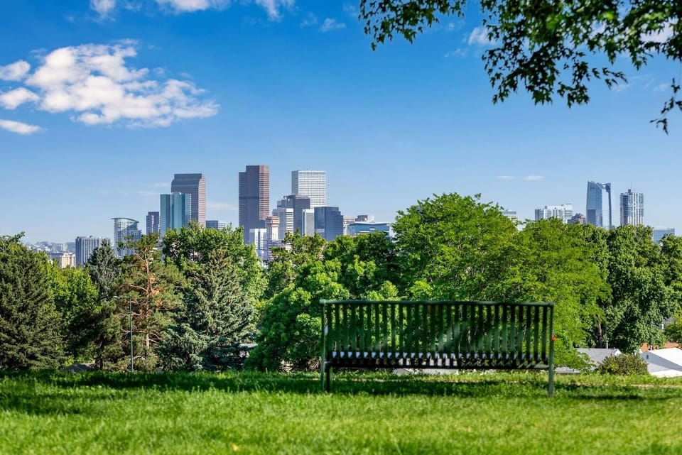 Zuni Street Park - just 3 blocks away and the best view of the Denver Skyline in the city!