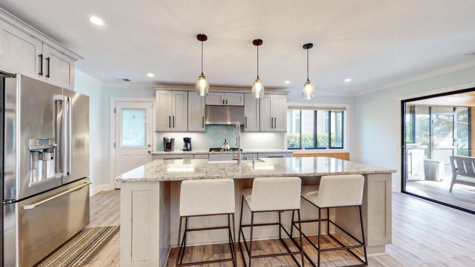 Kitchen with Bar Seating
