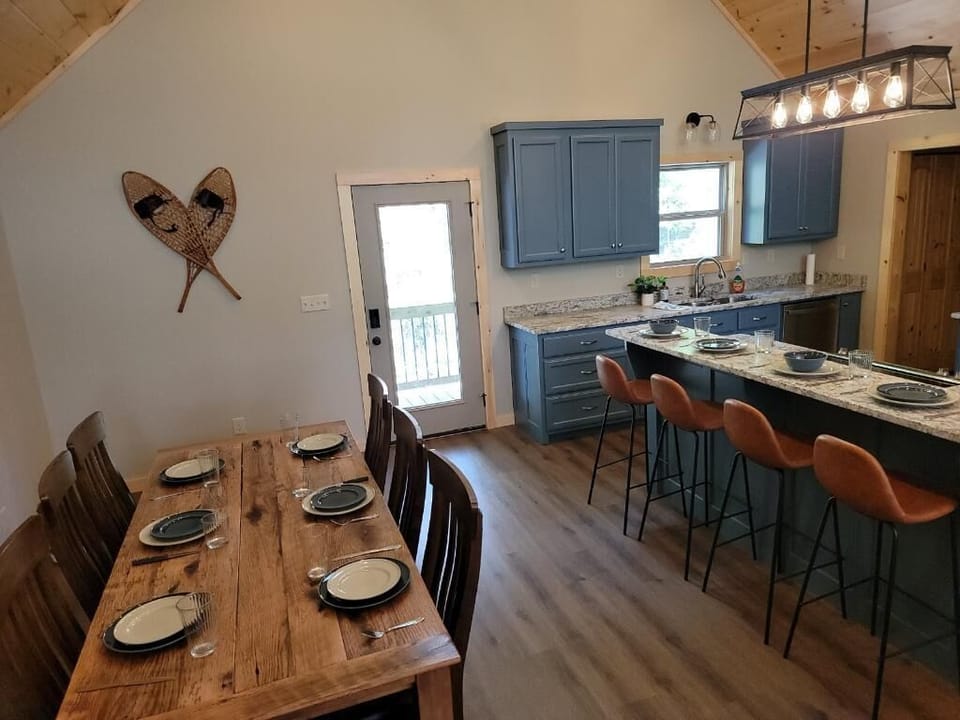 LR, DR, kitchen area