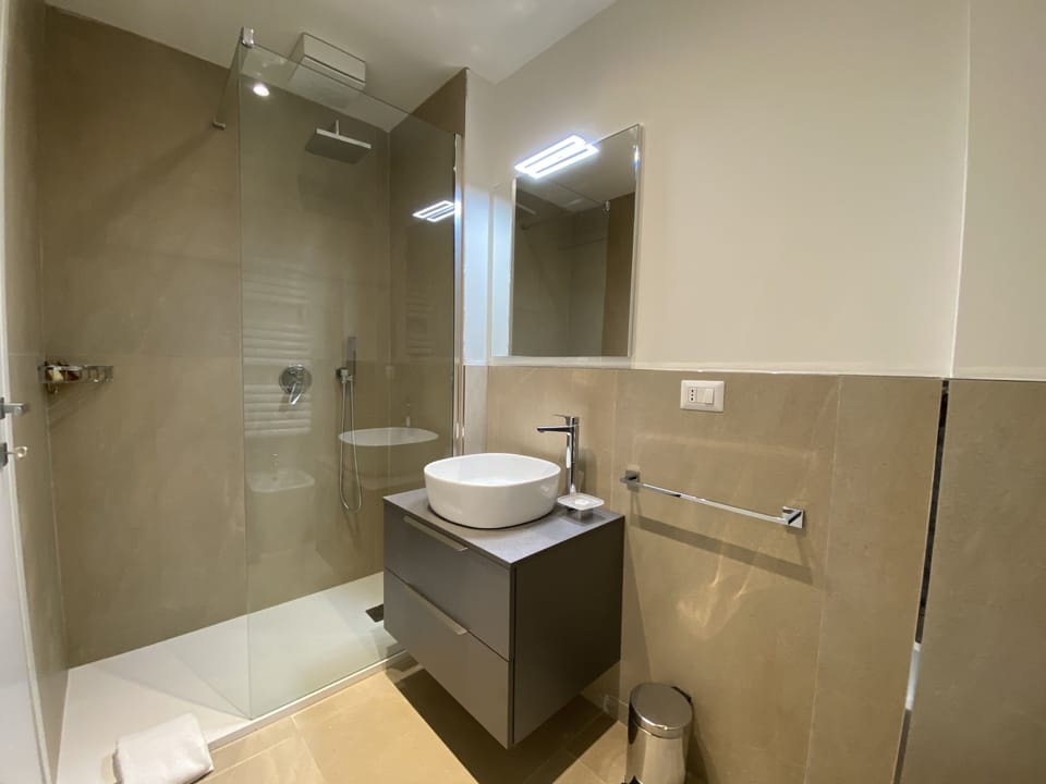 Deluxe Single Room | Bathroom | Shower, rainfall showerhead, hair dryer, bidet