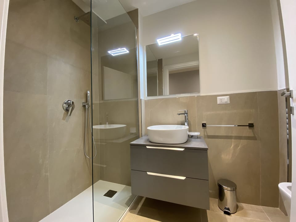 Deluxe Single Room | Bathroom | Shower, rainfall showerhead, hair dryer, bidet