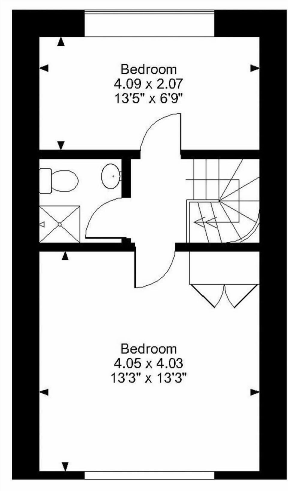 Floor plan | 2 Fairview Terrace, Ambleside