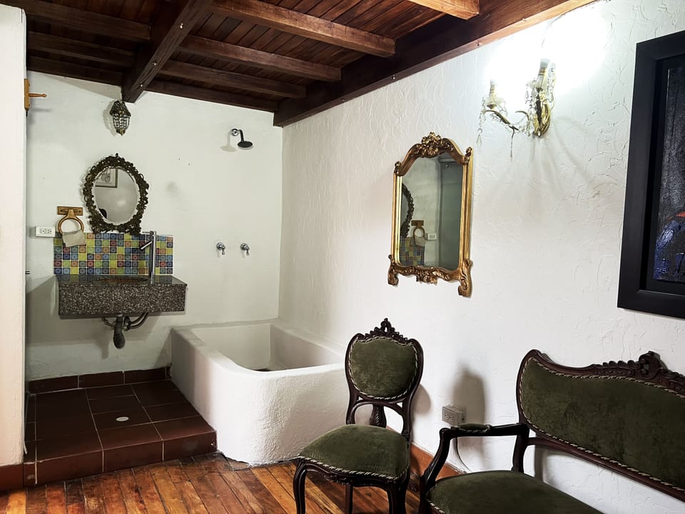 Superior Duplex | Bathroom | Shower, designer toiletries, hair dryer, towels