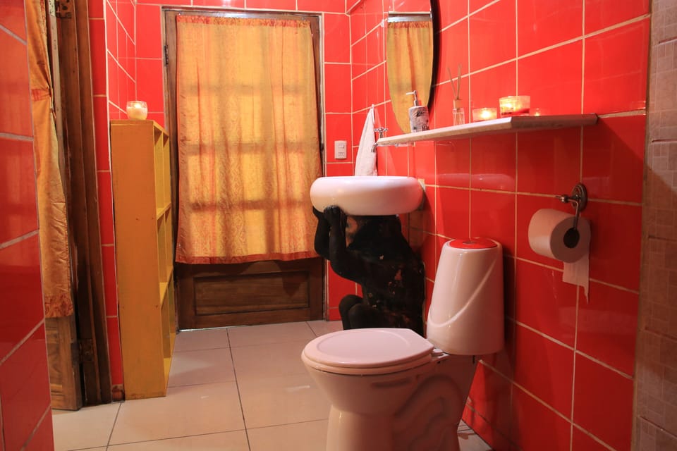 Basic Double Room, 1 Double Bed | Bathroom