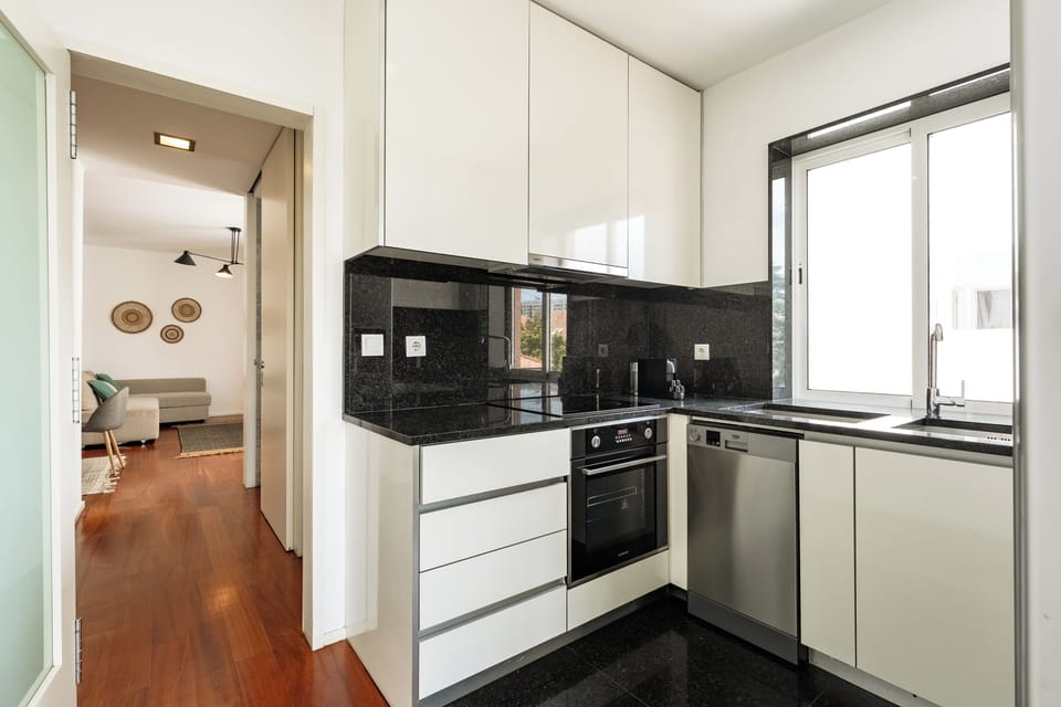 Classic Apartment | Private kitchen | Fridge, microwave, oven, dishwasher
